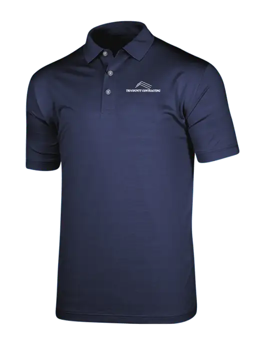 Callaway Vibrant Navy Ventilated Polo w/Tri-County Logo
