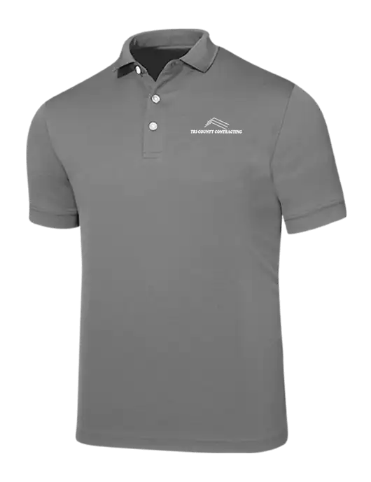 Callaway Ottoman Medium Grey Polo w/Tri-County Logo