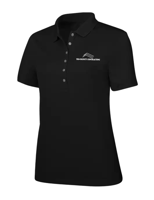 Callaway Womens Ottoman Black Polo w/Tri-County Logo