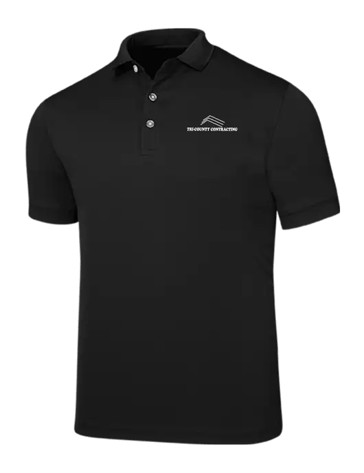 Callaway Ottoman Black Polo w/Tri-County Logo