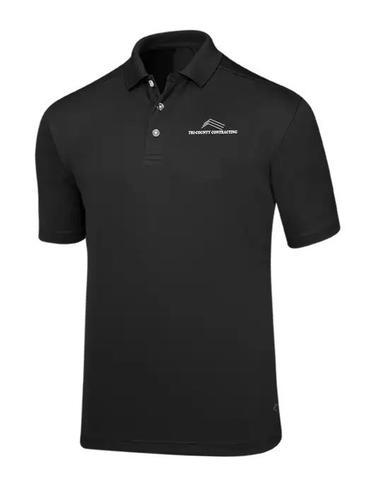 Callaway Core Black Performance Polo w/Tri-County Logo