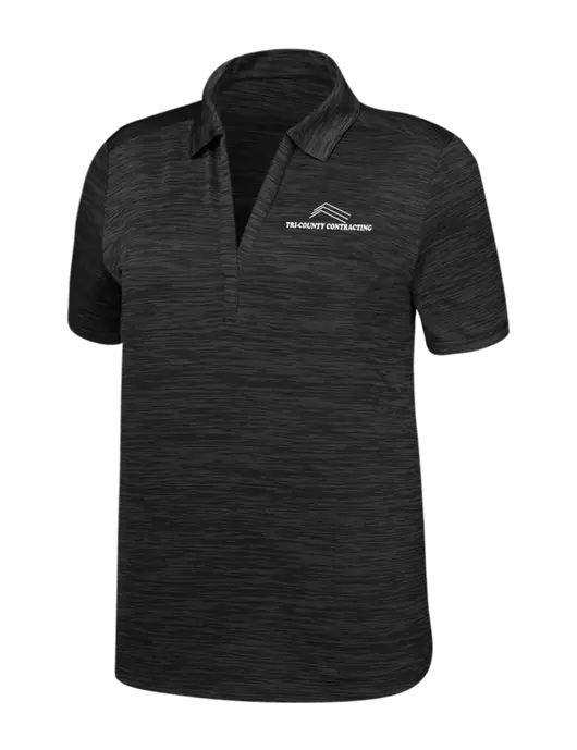Callaway Womens Black Broken Stripe w/Tri-County Logo