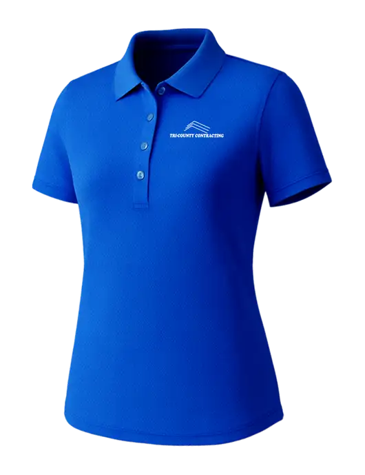 Callaway Womens Core Royal Performance Polo w/Tri-County Logo