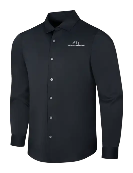Black City Stretch Shirt w/Tri-County Logo