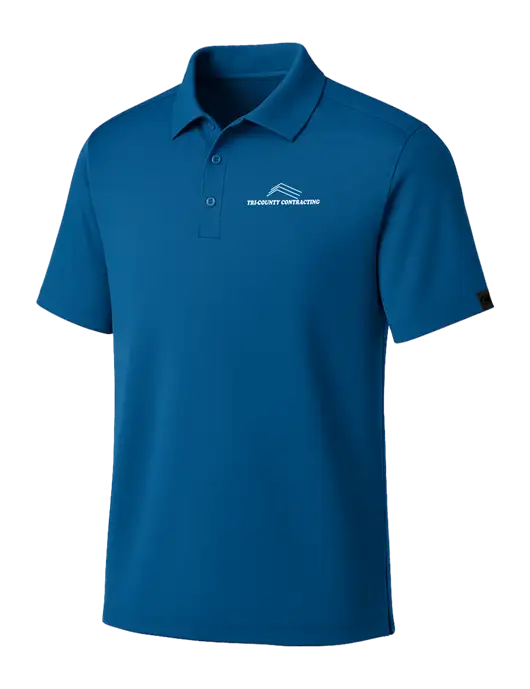 OGIO Royal Blue Framework Polo w/Tri-County Logo