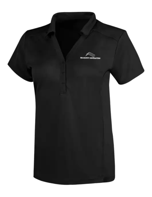OGIO Blacktop Womens Framework Polo w/Tri-County Logo