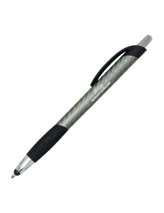 Sunray Gunmetal Stylus Pen w/Tri-County Logo
