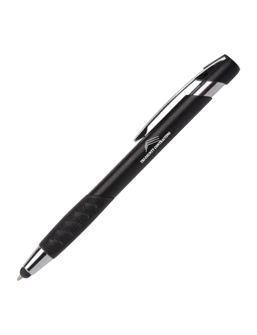 Alize Black Stylus Black Ink Pen w/Tri-County Logo