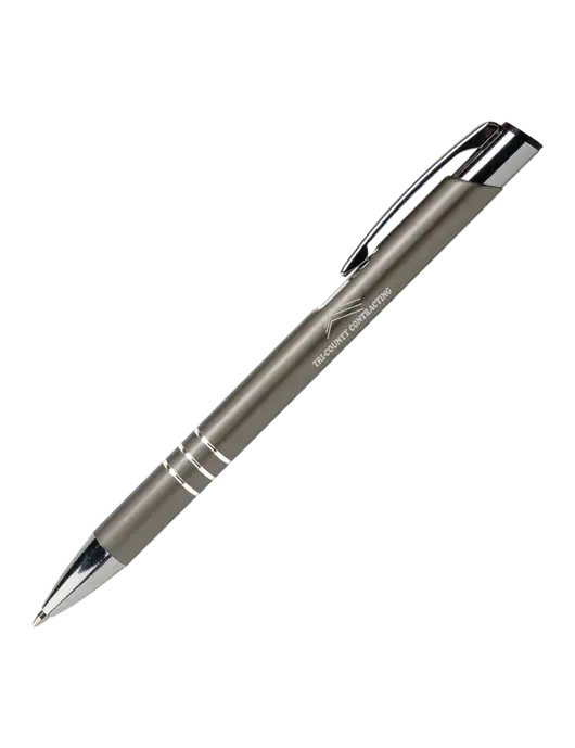 Laurent Gunmetal Pen - Black Ink w/Tri-County Logo