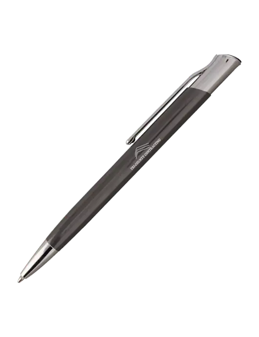San Malo Gunmetal Pen - Black Ink w/Tri-County Logo