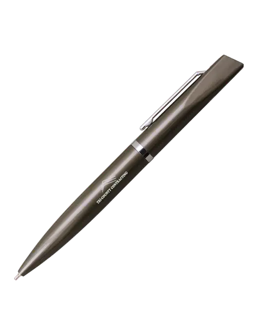 Santos Gunmetal Pen - Black Ink w/Tri-County Logo