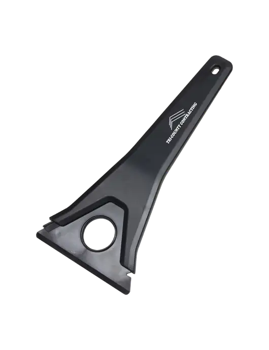 TriBlade Black Windshield Scraper w/Tri-County Logo