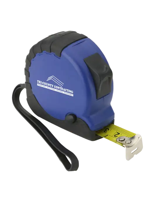 Blue Tape Measure, 16' w/Tri-County Logo