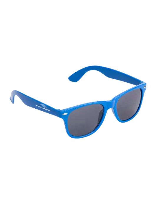 Daytona Blue Sunglasses w/Tri-County Logo