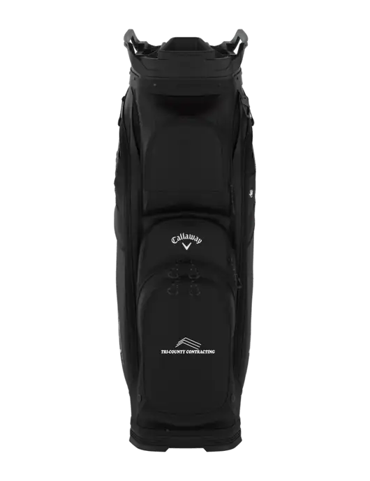 Callaway Org 14 Black Golf Bag  w/Tri-County Logo