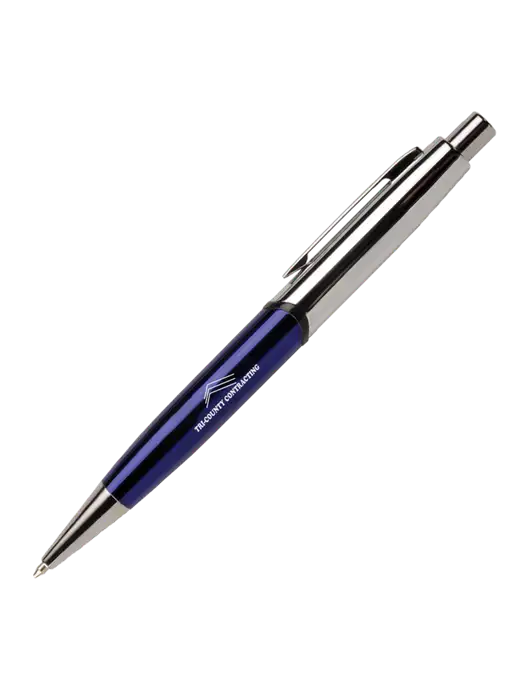 Chimera Blue Pen - Black Ink w/Tri-County Logo