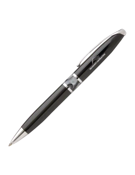 Illusion Black Pen - Black Ink w/Tri-County Logo