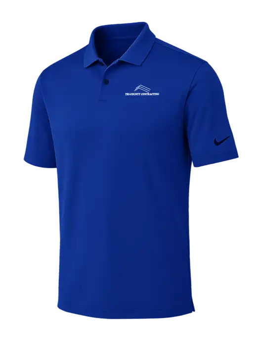 Nike Dark Royal Dri-FIT Vapor Polo w/Tri-County Logo