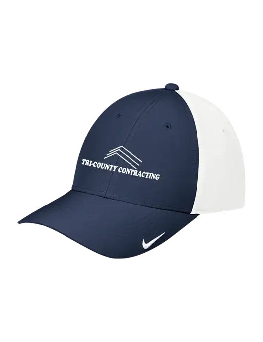 Nike Navy/White Dri-FIT Legacy Cap w/Tri-County Logo