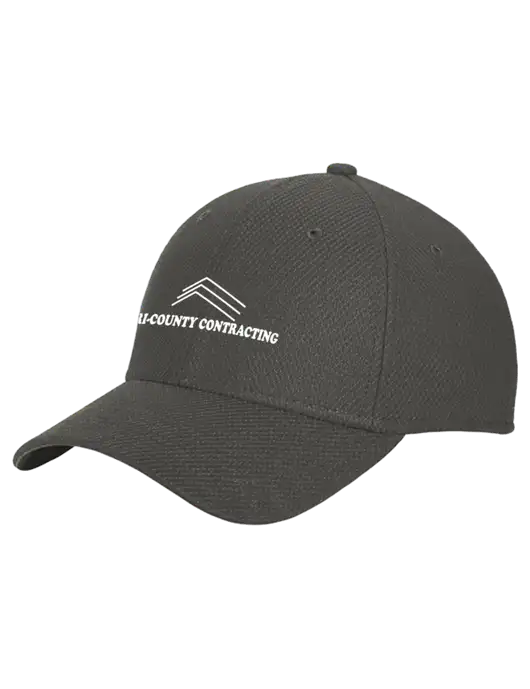 New Era Diamond Era Very Dark Grey Stretch Cap w/Tri-County Logo