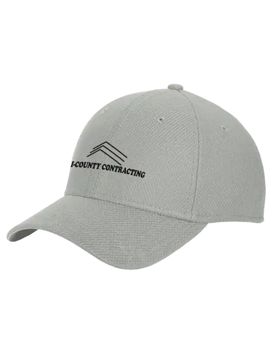 New Era Diamond Era Medium Grey Stretch Cap w/Tri-County Logo