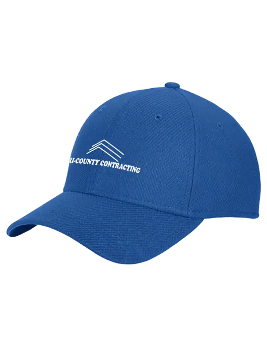 New Era Diamond Era Dark Royal Stretch Cap w/Tri-County Logo