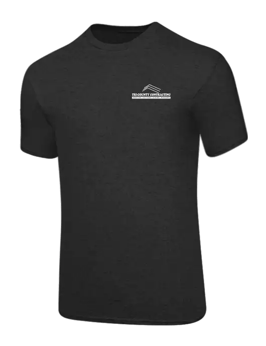 Core Blend Dark Heather Grey T-Shirt w/Tri-County Logo