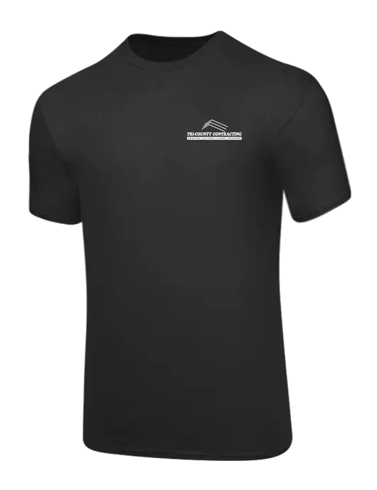 Core Blend Charcoal Grey T-Shirt w/Tri-County Logo