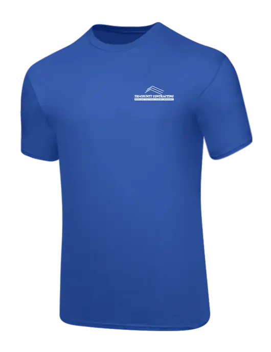 Core Blend Royal Blue T-Shirt w/Tri-County Logo